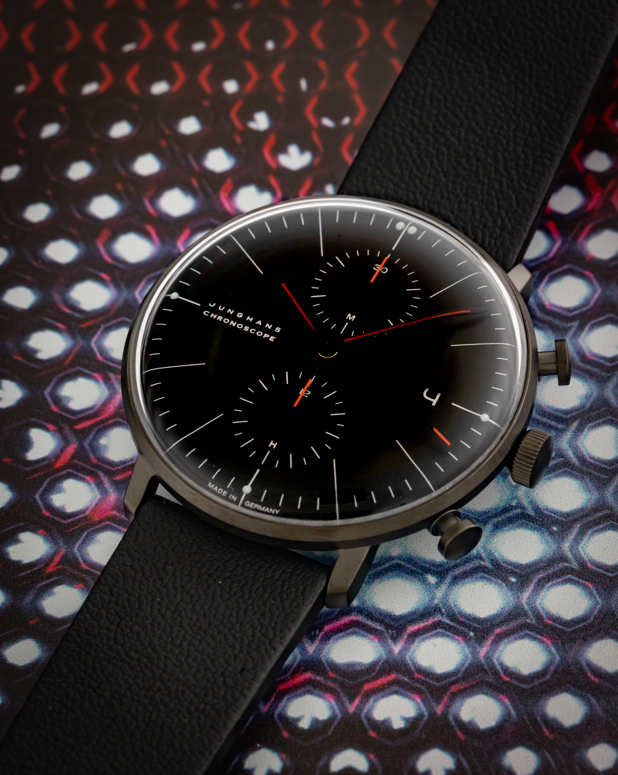 JUNGHANS MAX BILL CHRONOSCOPE BAUHAUS