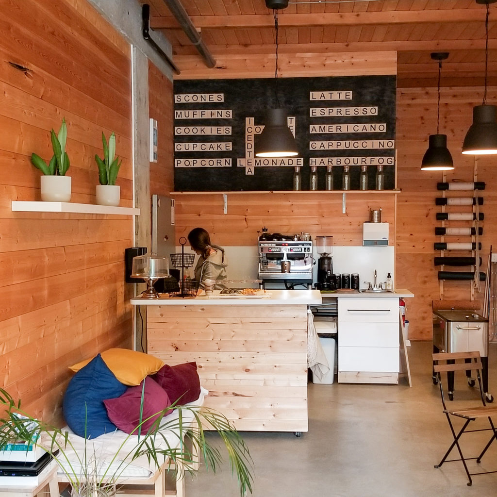 Inside of Holsem Coffee Shop