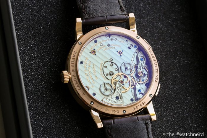 the A. Lange & Söhne calibre L141.1