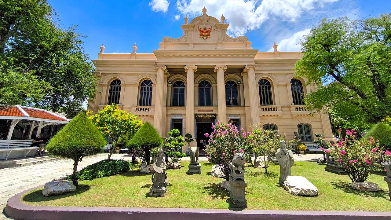 The Wat Phra Kaeo Museum in Bangkok