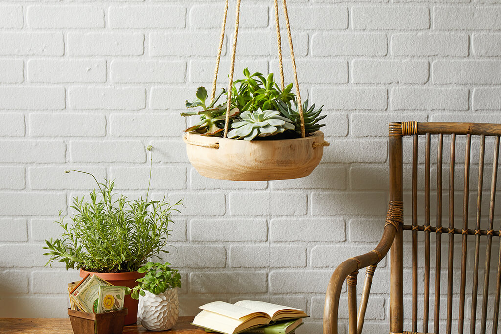 Indoor Flower Basket