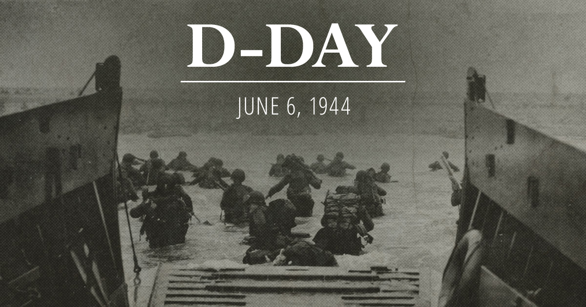D-Day: 80th Anniversary - On this date in 1944, Allied forces landed in Normandy on the north coast of France in the early morning hours. The operation, which took months of planning, was instrumental in the Allies gaining the advantage in the war and liberating the village of Saint Mere Eglise. It was the largest seaborne invasion in history, and marked the cohesive tactics of the Americans, British and Canadian forces. | US Army Image