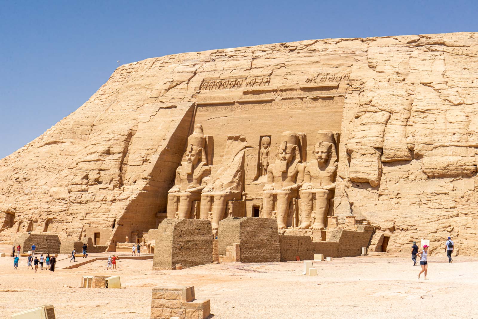 Temples at Abu Simbel, Egypt