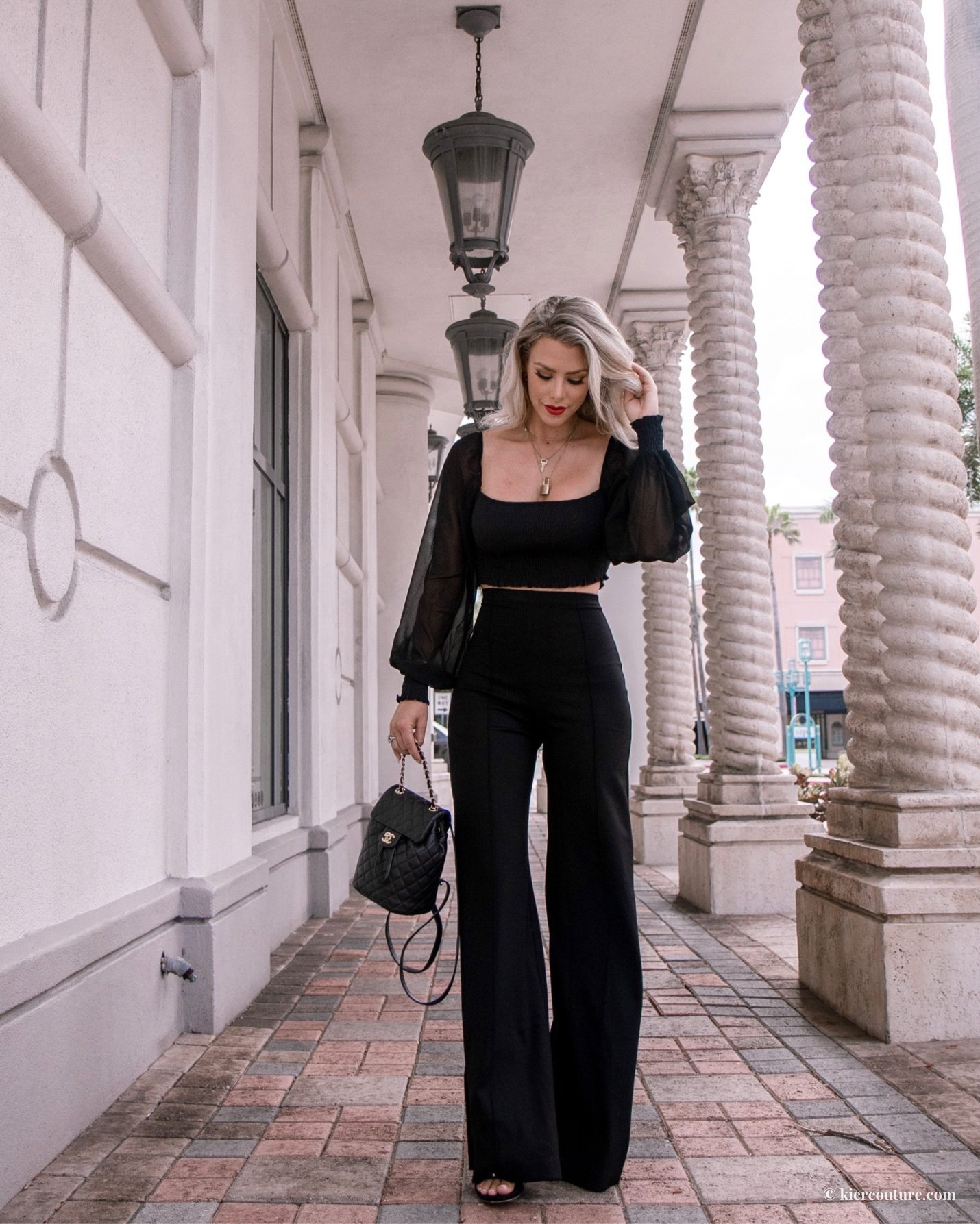 Kier Mellour Ripley Rader Wide leg pants