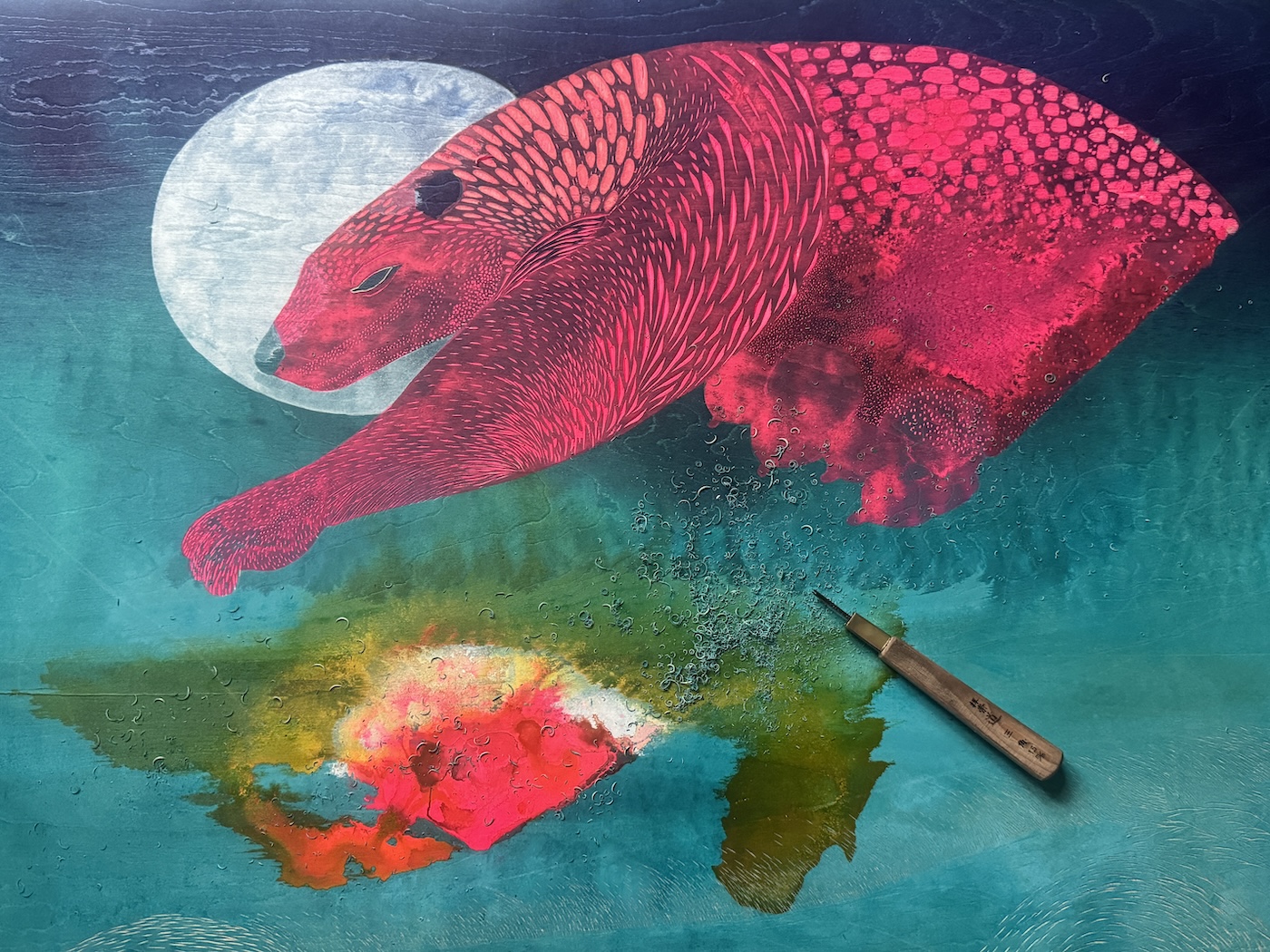 Michelle Fung art process