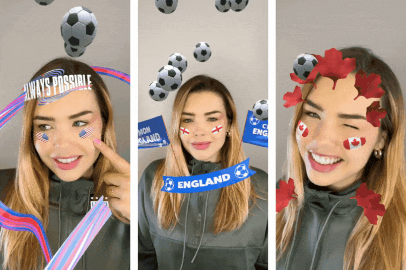 Global country fan lenses Snap - 2023 fifa women's world cup