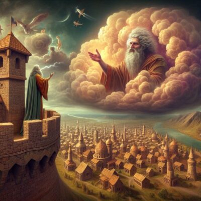 Habakkuk asks God a question.  God responds with His plan.
