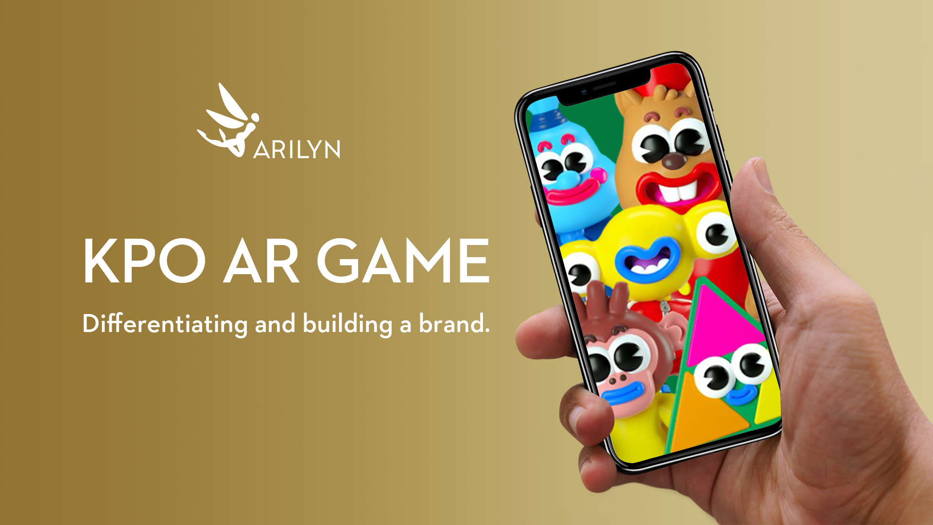 KPO AR game - differentiating and building a brand