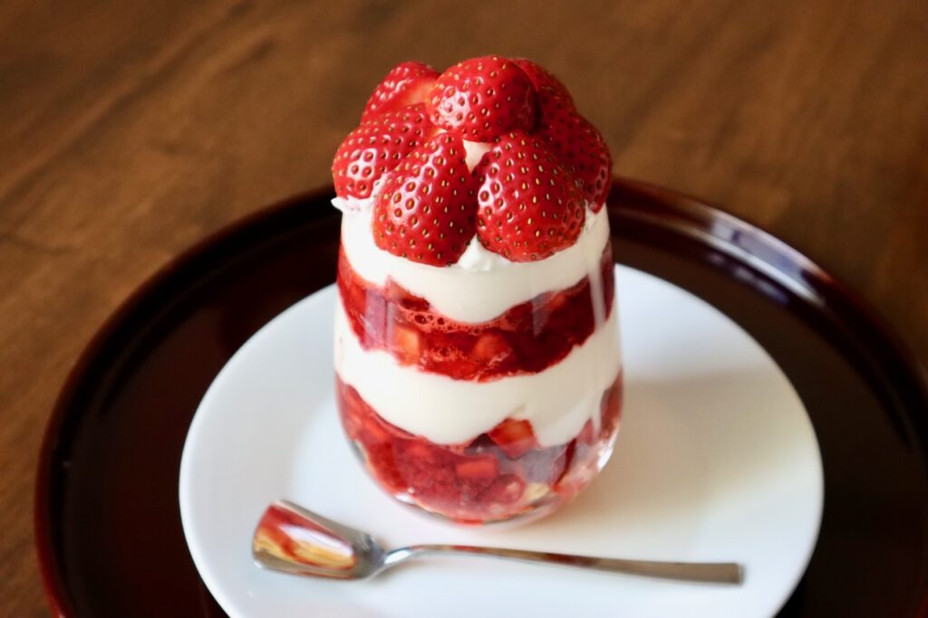 strawberry parfait