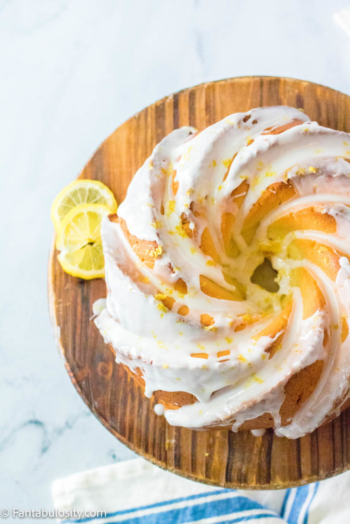 Lemon bundt cake recipe