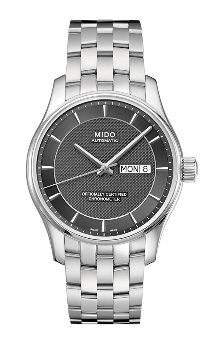 Mido Herren-Armbanduhr XL Belluna Analog Automatik Edelstahl