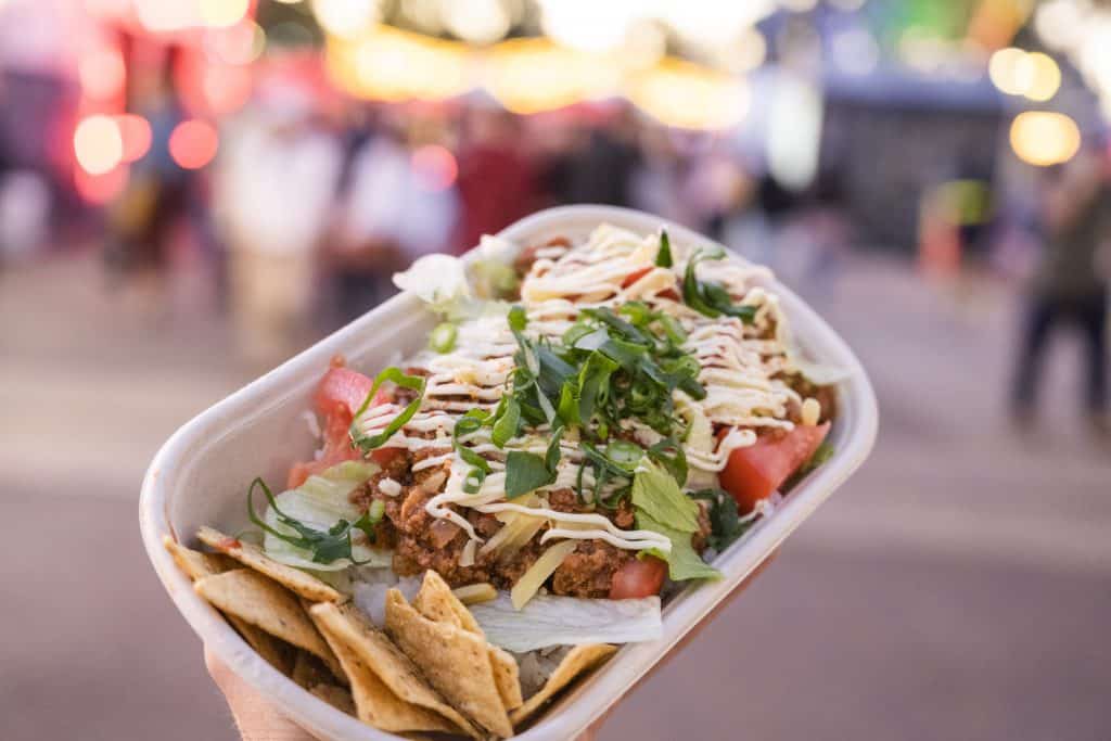 Food at the Canberra Night Noodle Market