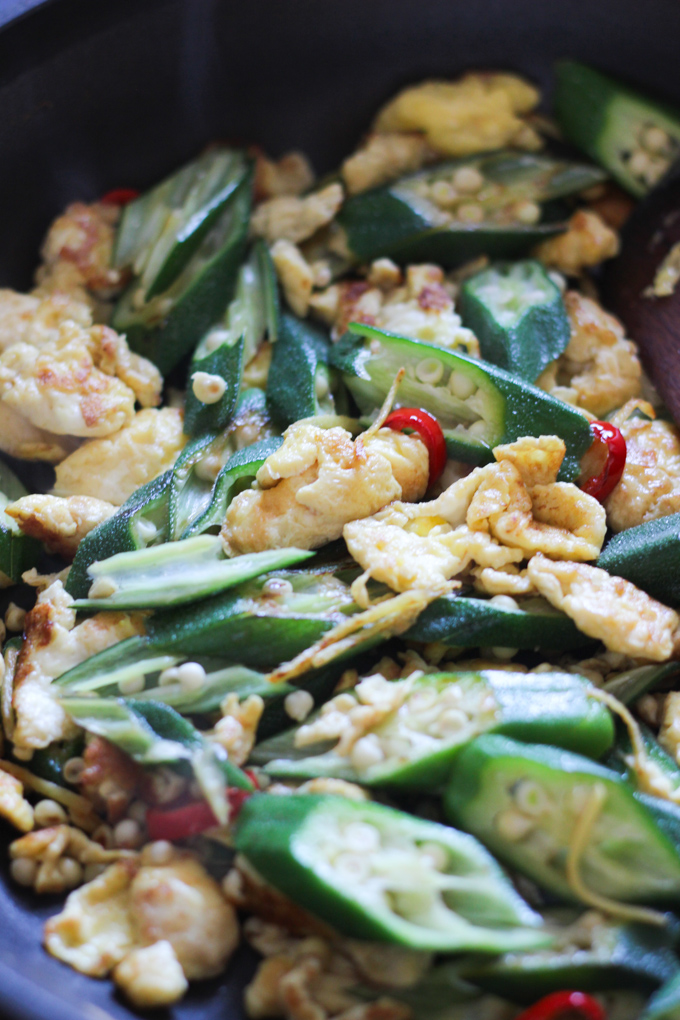 Okra and Egg