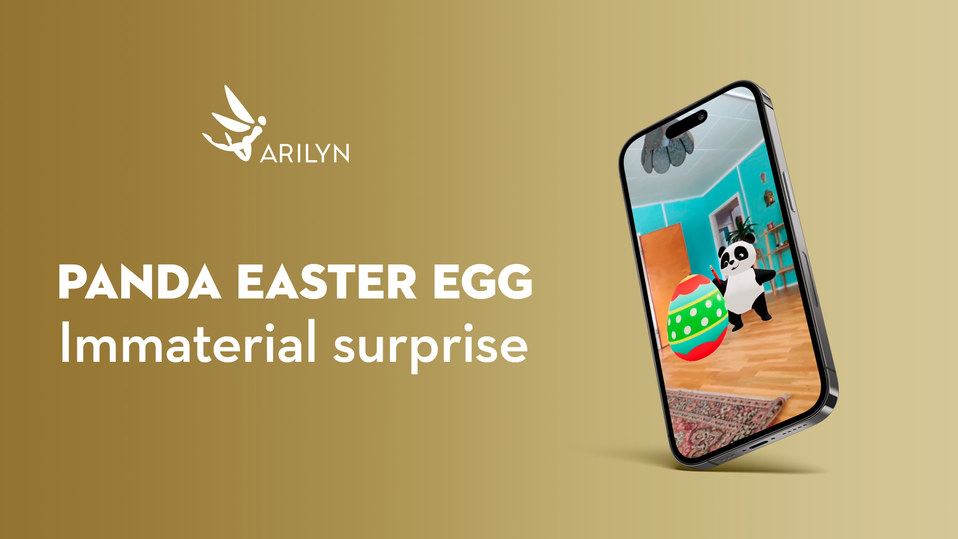 Panda Easter Egg - immaterial surprise