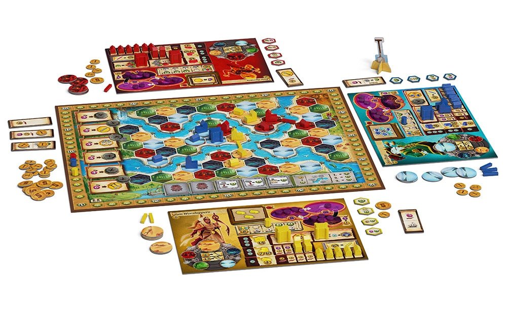 Terra Nova Board Game Components