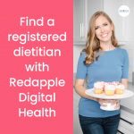 Find a registered dietitian with Redapple Digital Health