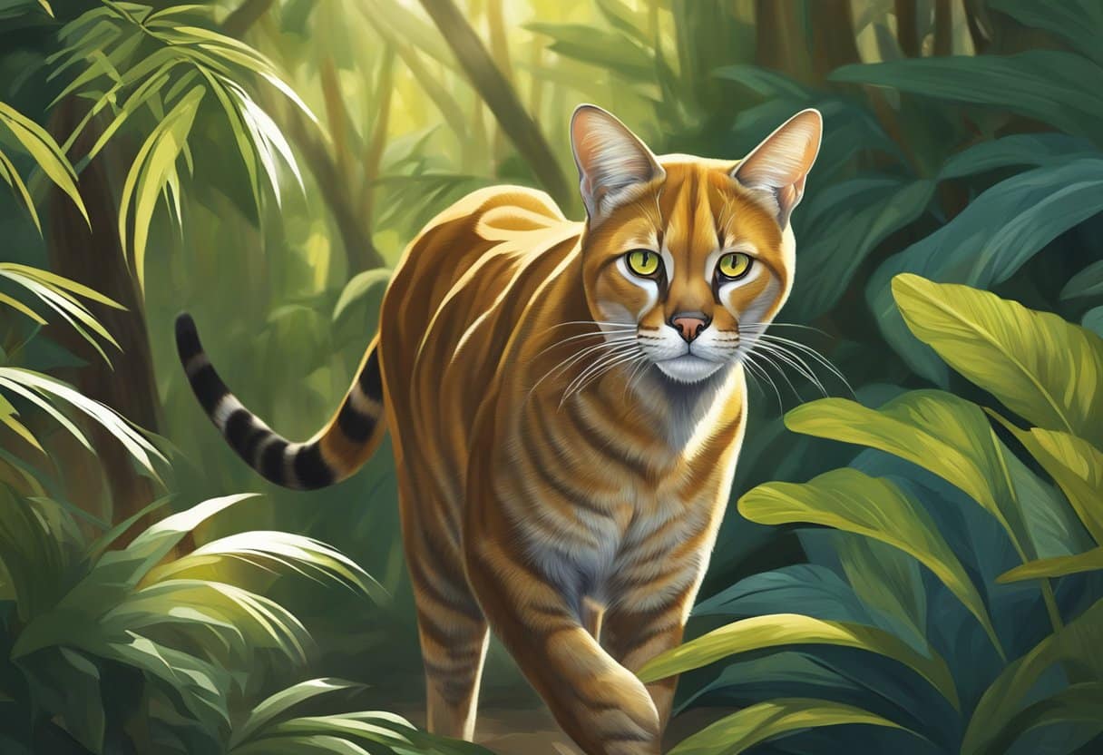 african golden cat