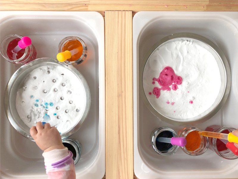 baking soda and vinegar