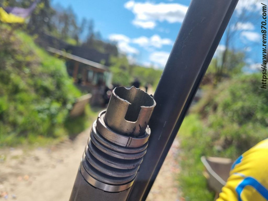 Broken Beretta 1301 Magazine Tube
