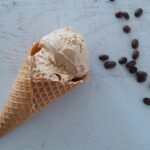 Keto No Churn Coffee Ice Cream