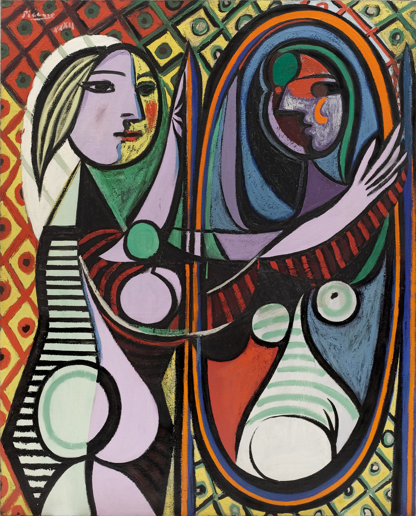 Pablo Picasso. Girl Before a Mirror. 1932 | MoMA
