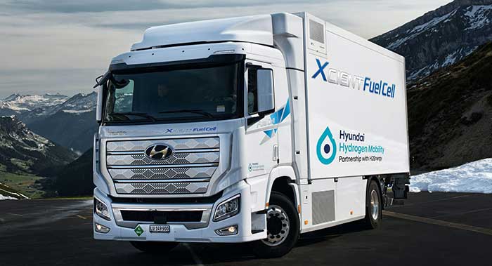 Hyundai Xcient Fuel Cell Truck