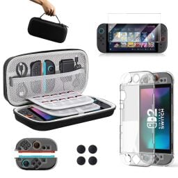 lmcpa accessories bundle for nintendo switch 2 against a white background