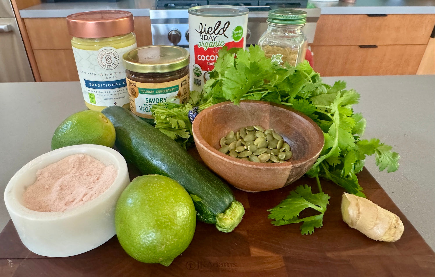 Ayurvedic Detox Cilantro Lime Soup Ingredients