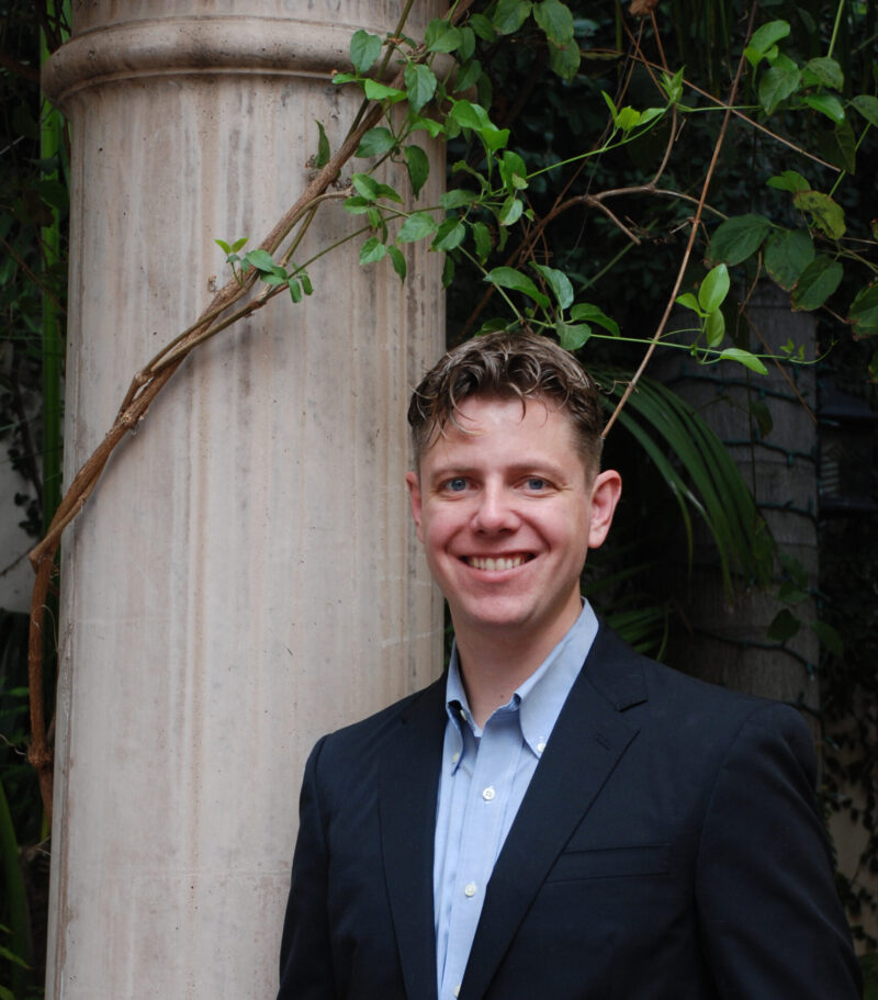 Jeremy Tessmer, gallery director at Sullivan Goss
