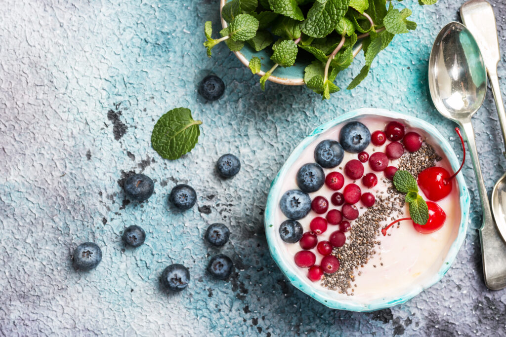 Eating probiotic and prebiotic-rich foods supports gut and mental health.