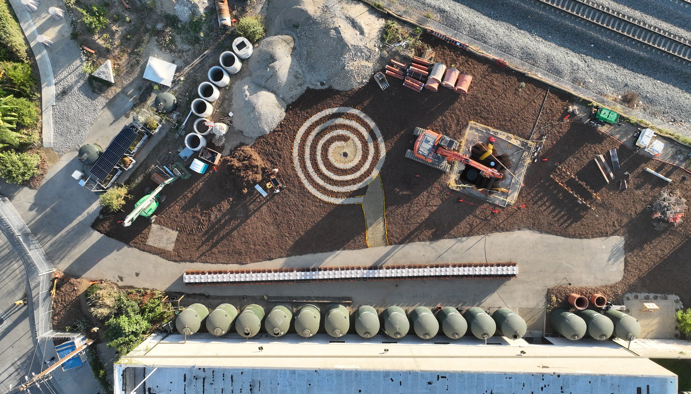 Aerial view of Metabolic Studio