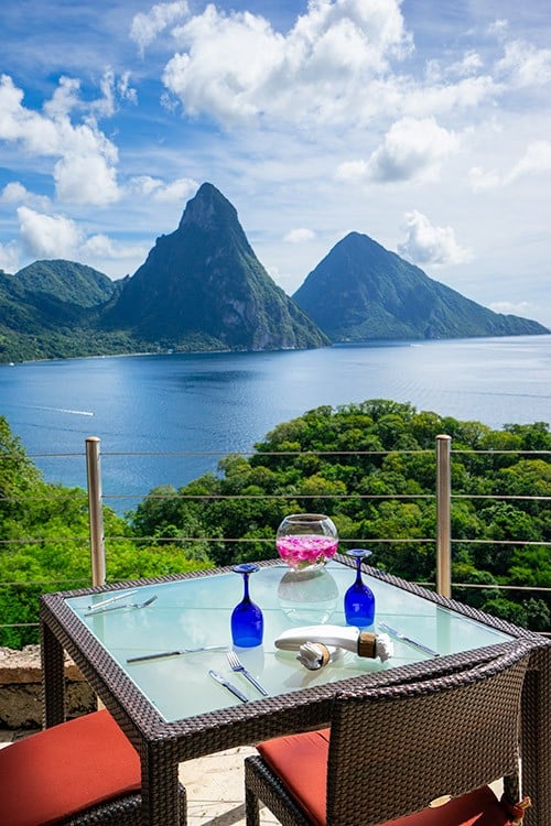 This Caribbean Island Is About To Be The Next Big Thing Must Visit Caribbean Island - St. Lucia Jade Mountain Resort Restaurant View