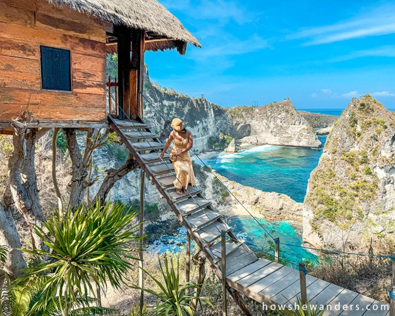 rumah pohon tree house nusa penida east west tour day tour bali indonesia