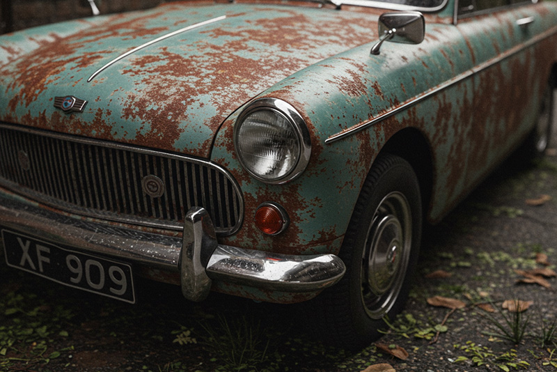 Rust Prevention and Treatment for Vintage Vehicles - types of rust