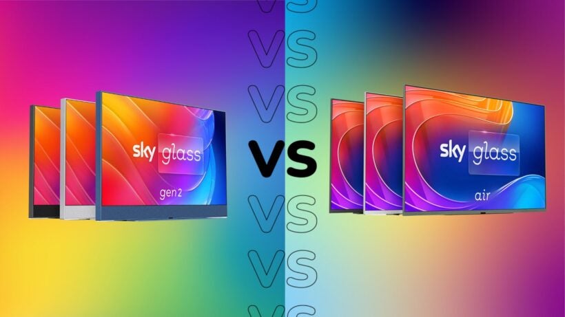 Sky Glass Gen 2 vs Glass Air