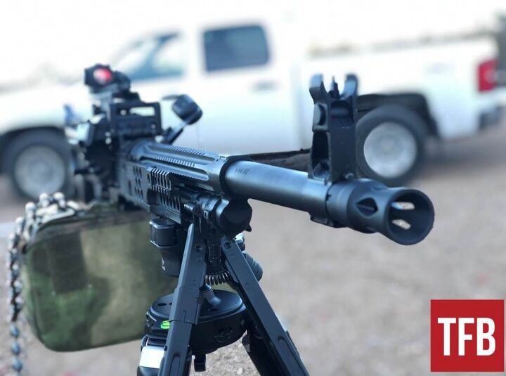 snub nose pkm the pkz machine gun, Decked out PKM Photo by Lynndon Schooler