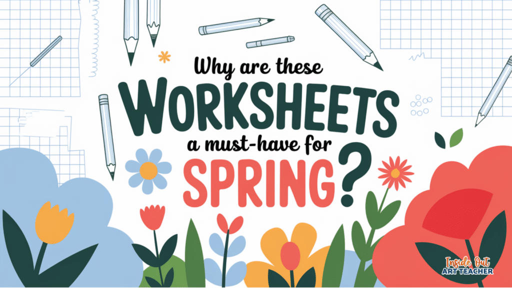spring art worksheets