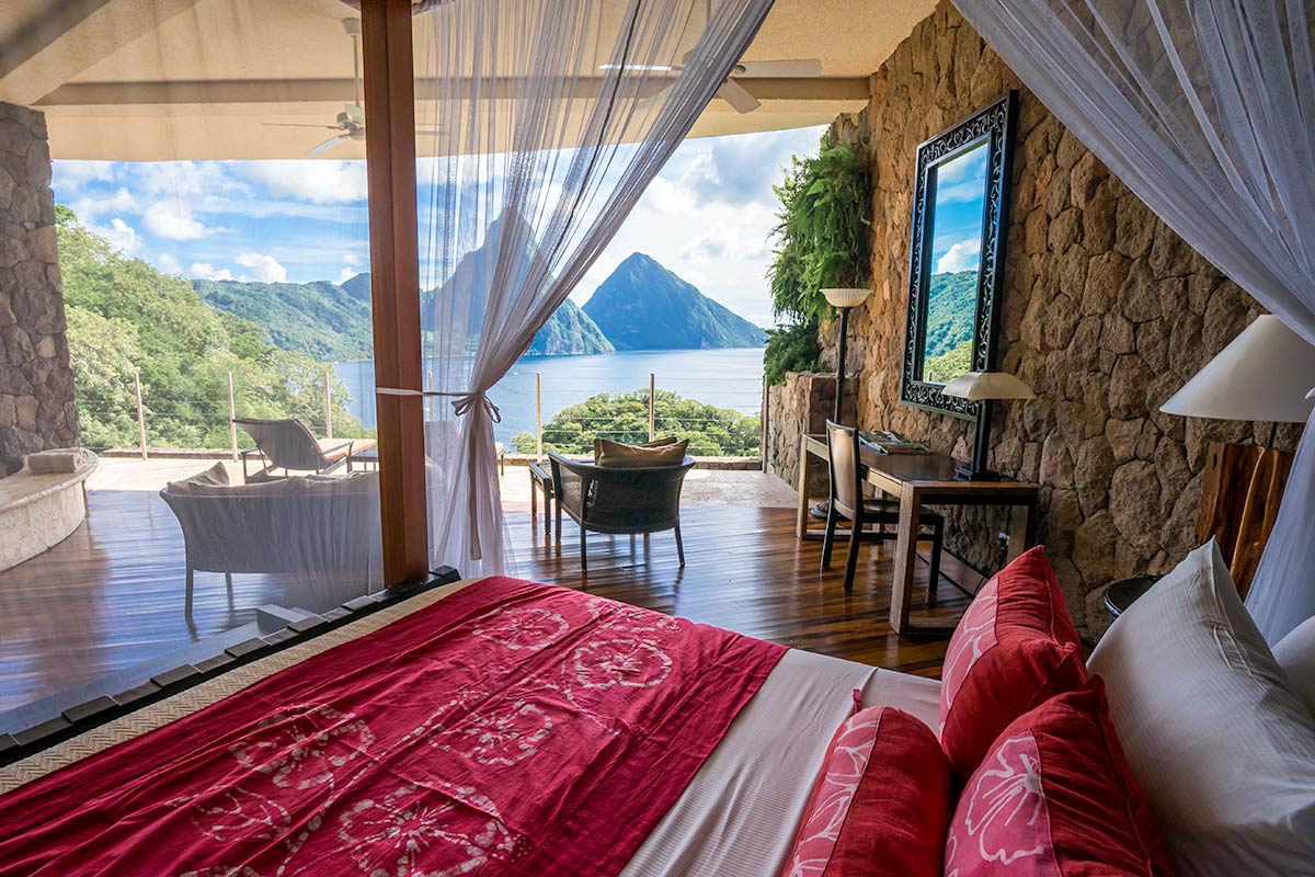 Where to Stay in St. Lucia Jade Mountain Resort St. Lucia Caribbean Islands
