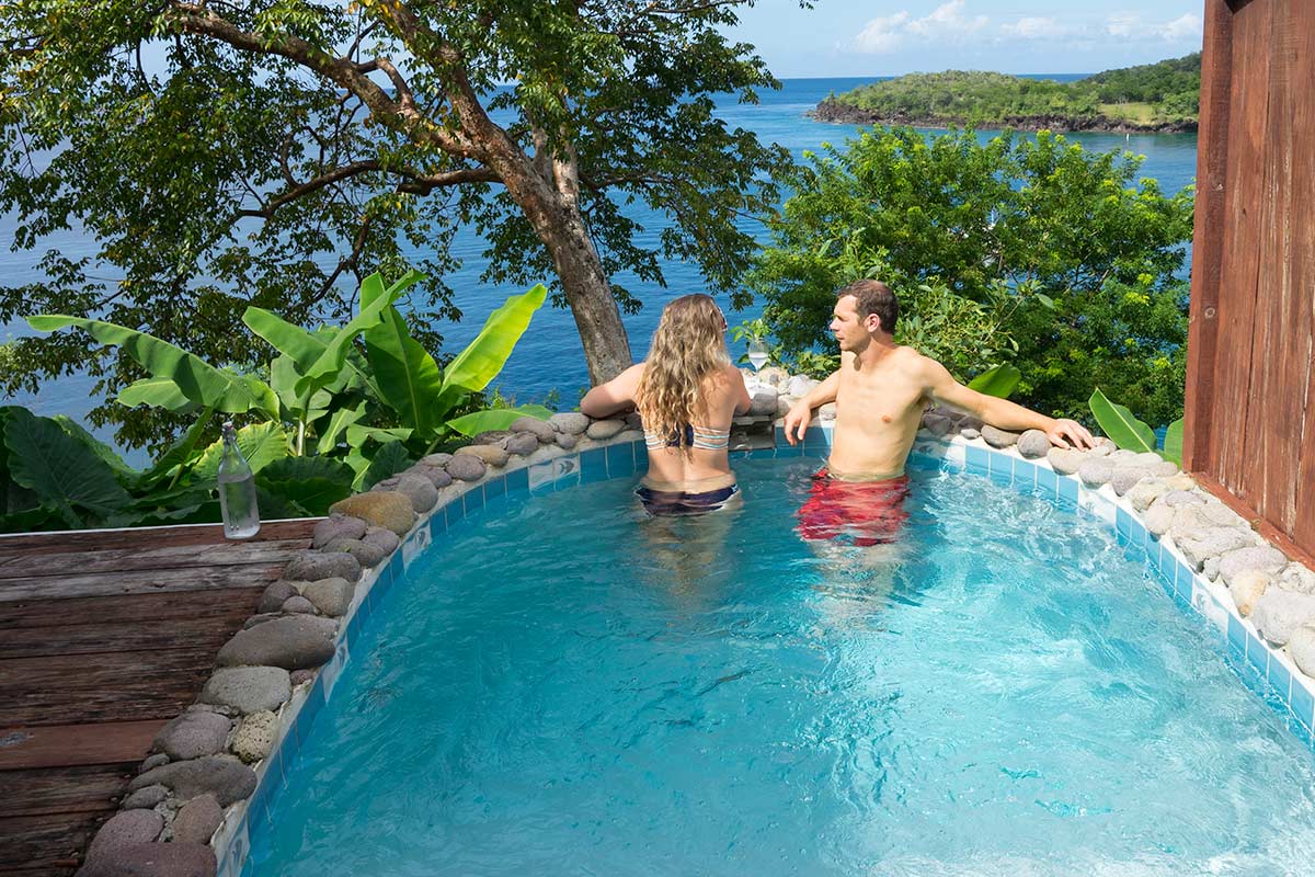 This Caribbean Island Is About To Be The Next Big Thing Eco-Friendly Resorts in St. Lucia Caribbean - Ti Kaye