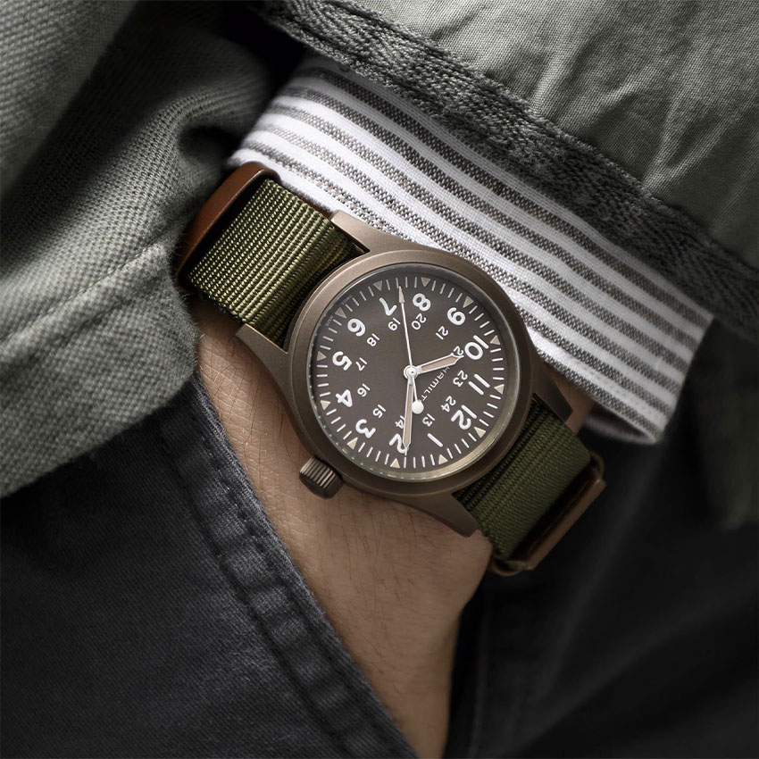 top fathers day gifts for watch lovers hamilton khaki field mechanical