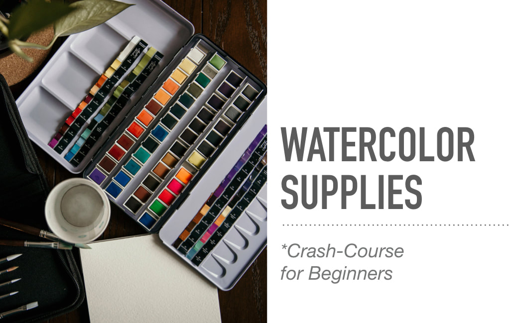 Watercolor Supplies for Beginners