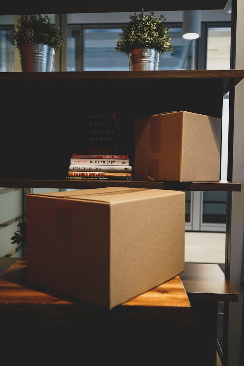 Large Amazon box
