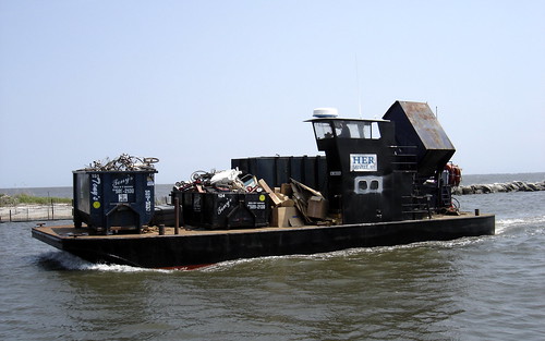 garbage barge
