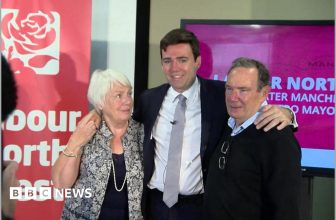 Burnham thanks well-wishers following his father’s death