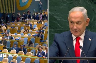 Watch: UN delegates walk out of Benjamin Netanyahu’s speech