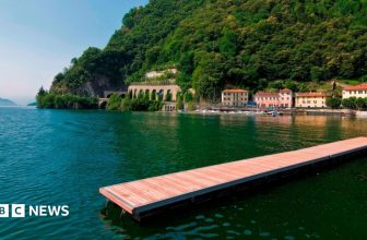 British man missing after diving into Lake Como to rescue teenager