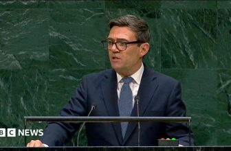 Watch: Key moments from UK PM’s first UN speech