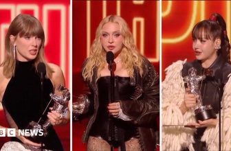Watch: Madonna and Taylor Swift win big at the MTV VMAs