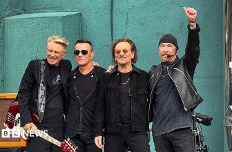 U2 celebrate 50th anniversary at the school where they formed