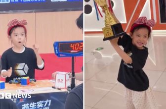 Six-year-old girl from China breaks Rubik’s Cube world record